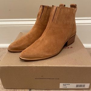 Coconuts by Matisse Sophea tan bootie size 7.5